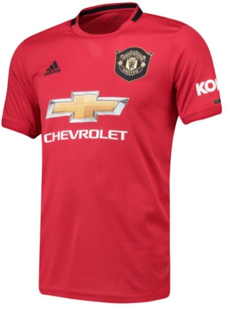 Camisa oficial Adidas Manchester United 2019 2020 I jogador